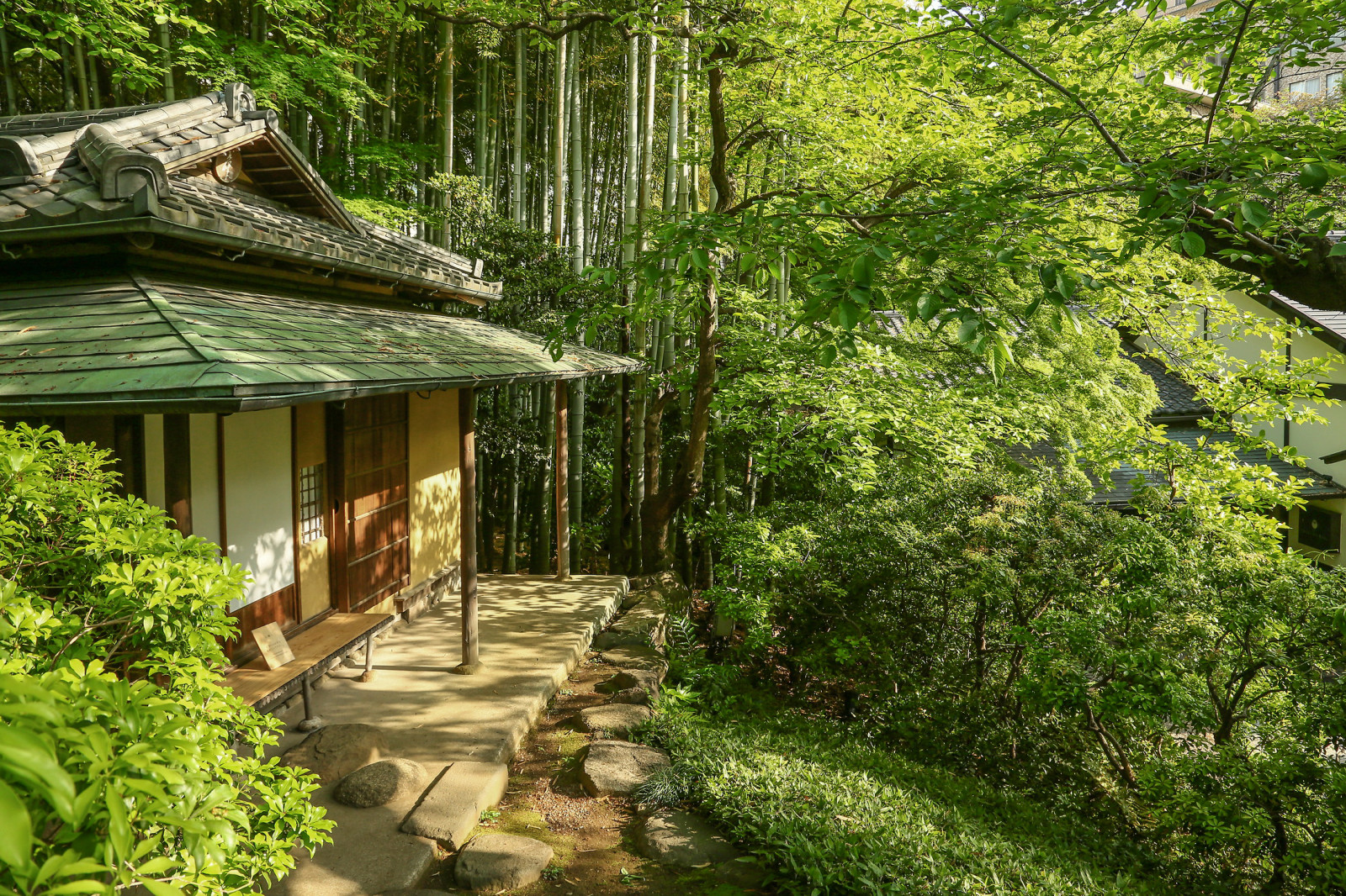 Исторический сад Happoen Garden, Tokyo, Japan
