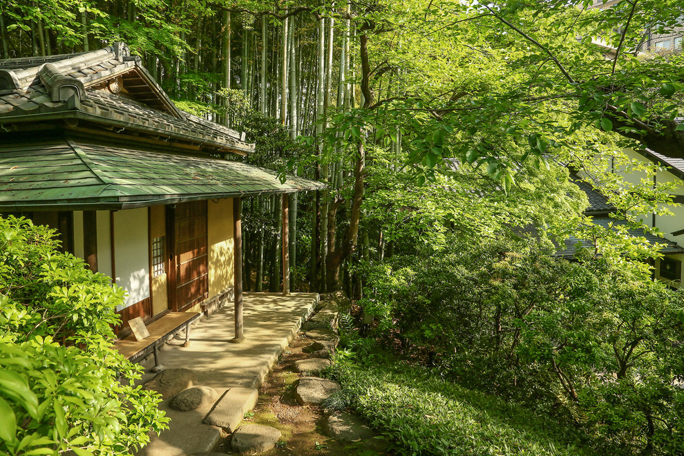 Исторический сад Happoen Garden, Tokyo, Japan