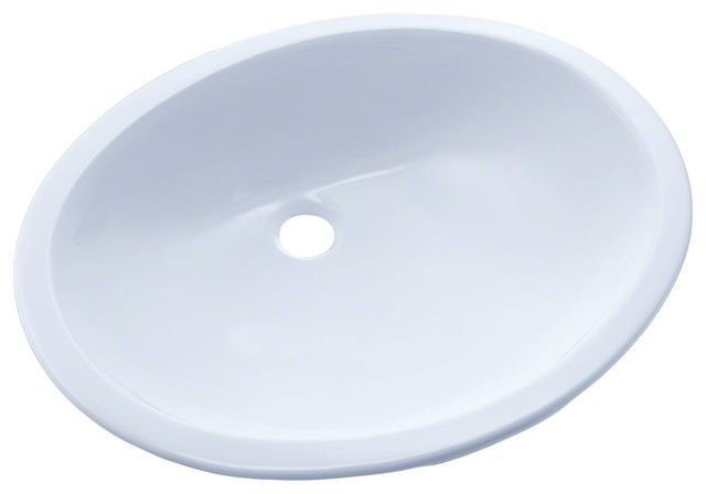 Toto Rendezvous Oval Undermount Bathroom Sink Cefiontect Lt579g 01 Cotton White