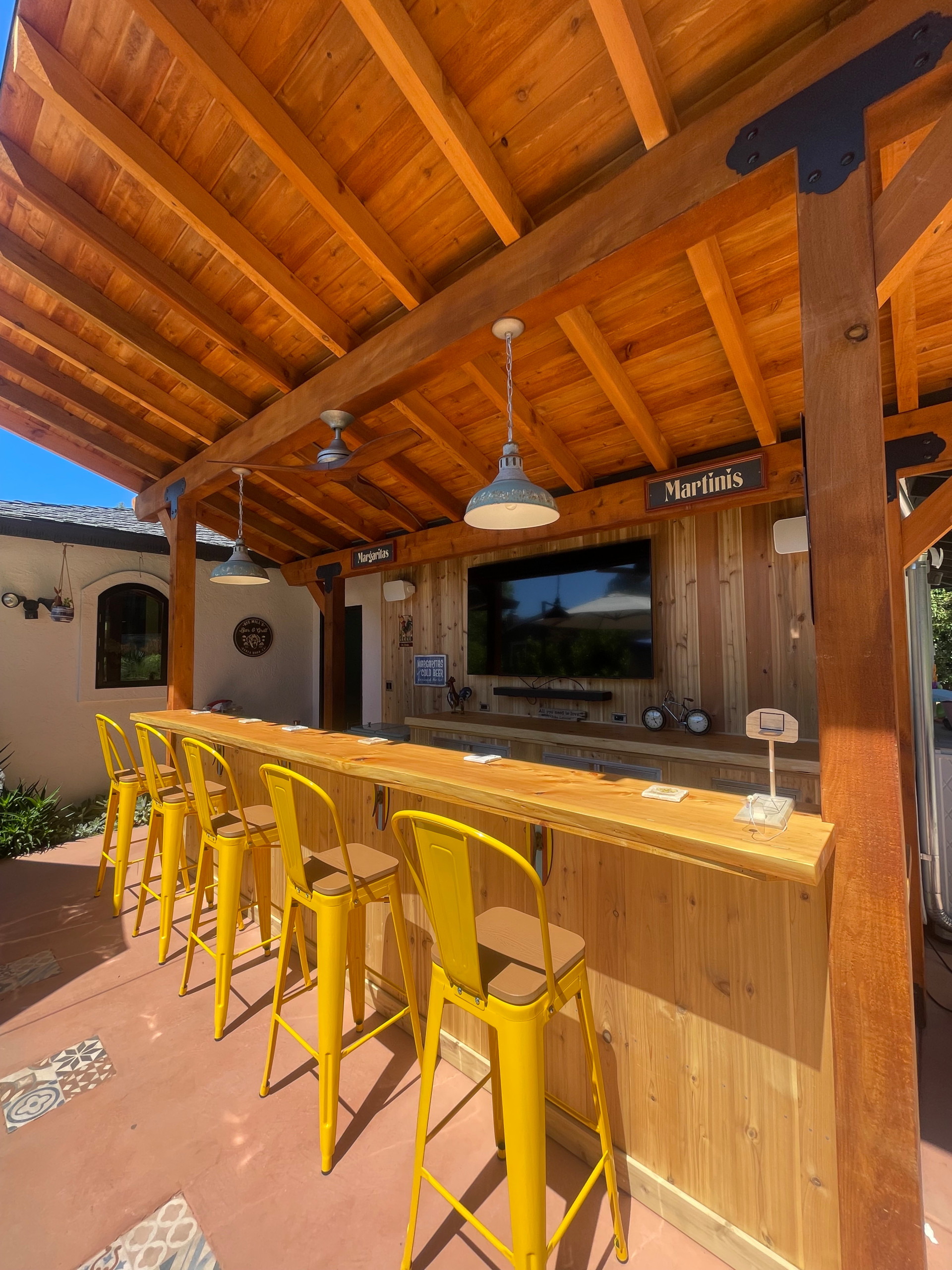 Brunson outdoor bar