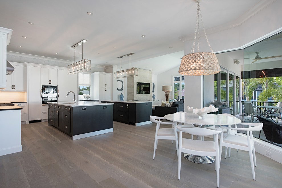 Beach Style Dining Room - Beach Style - Dining Room - New York