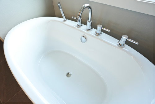 Soaking Tub in Bathroom Renovation in Portland Oregon