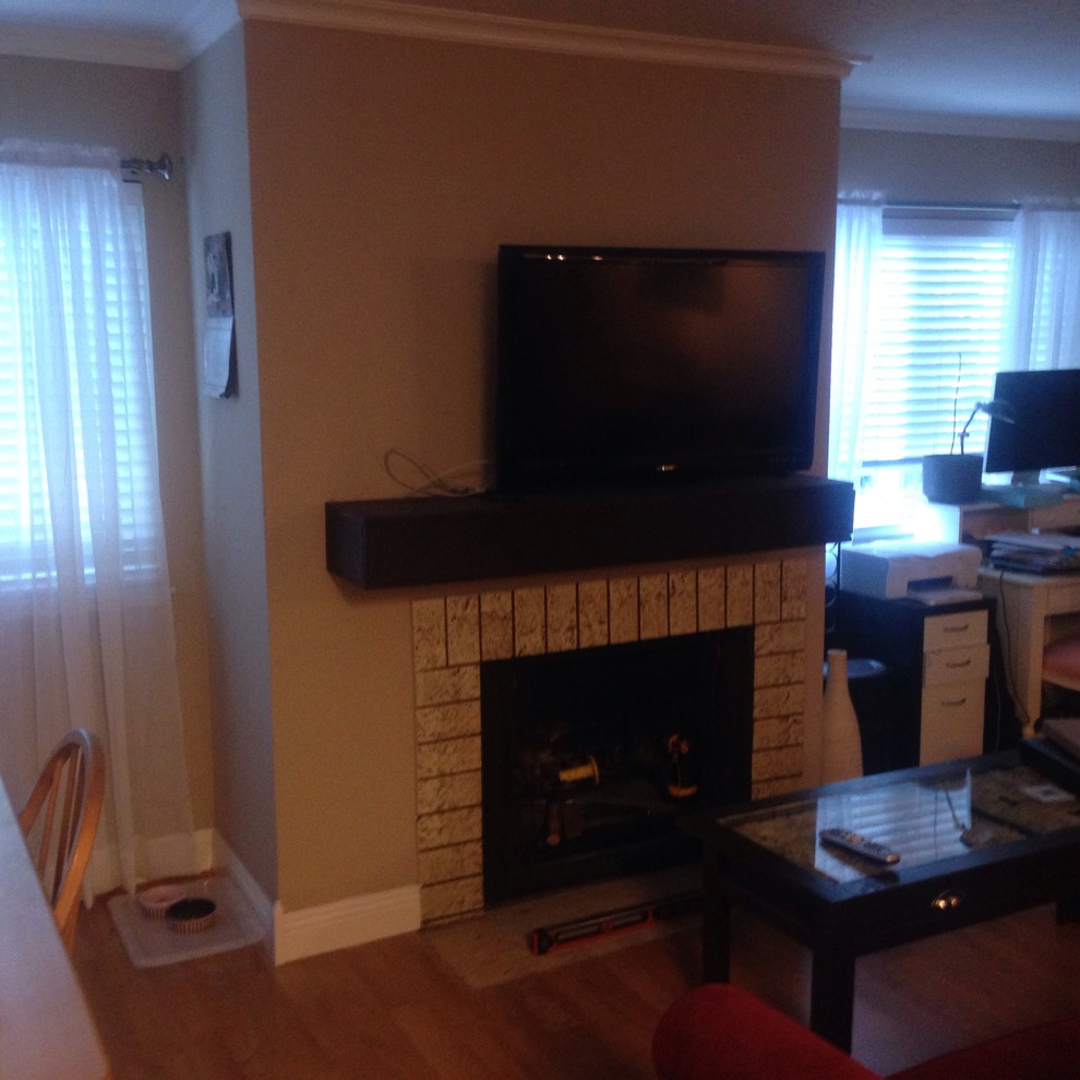 Off centered fireplace!!!