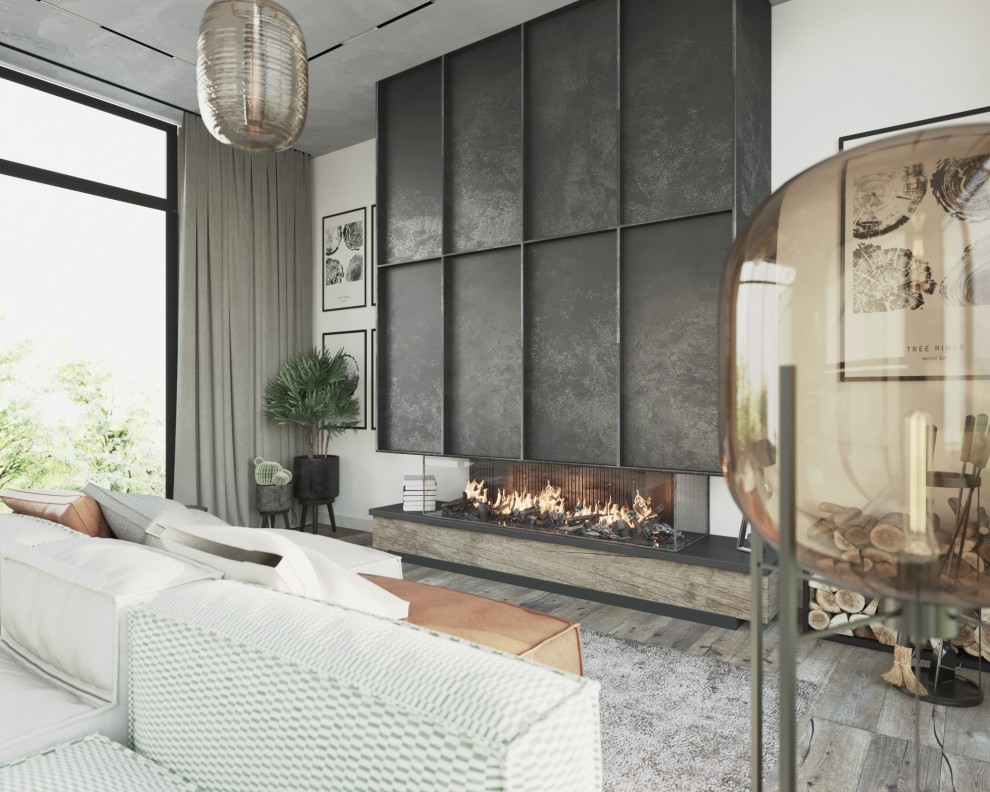 Аристократичный минимализм (гостиная виллы)