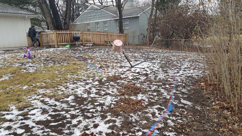 BEFORE Fairway backyard
