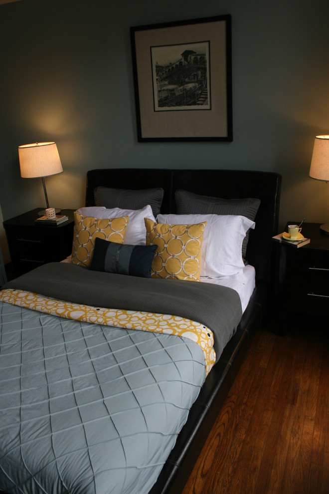 Bedroom - eclectic bedroom idea in Philadelphia