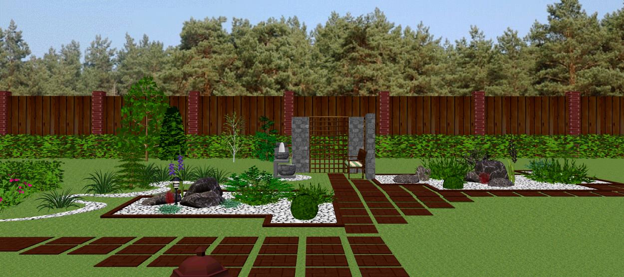 Мой проект ландшафтного дизайна и разработки фасадов