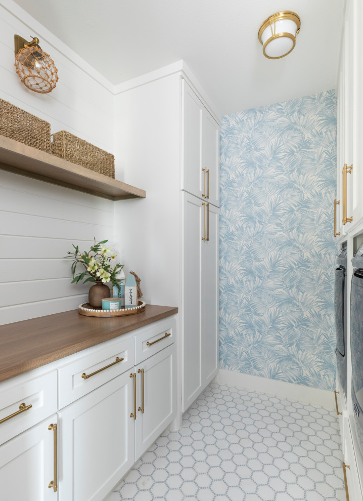 Galveston Home - Beach Style - Laundry Room - Houston - by Nikole Starr ...