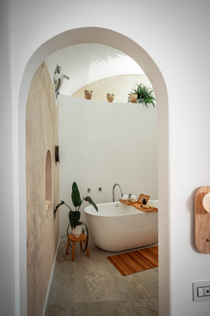 Casa Arcu Retreat - Bagno contemporary-bathroom