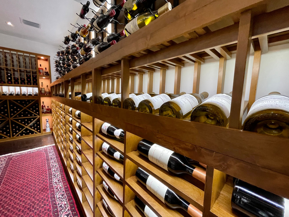 WellCurated LED Lights for a Luxury, Dramatic Wine Cellar Look in