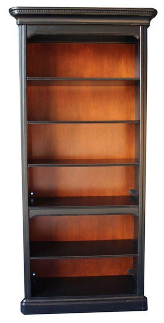 Sligh Black Wood Bookshelf From Sunrise Home 1 250 Est Retail Sligh Black Wood Bookshelf From Sunrise Home 1 250 Est Retail 475 On Chai
