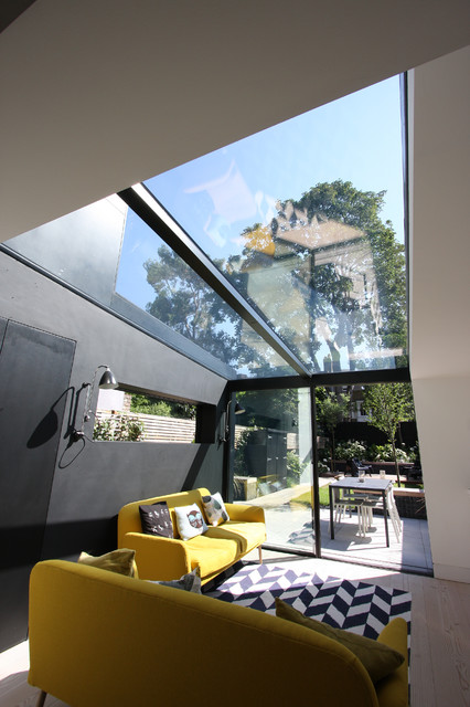 Dalston House contemporain-salon