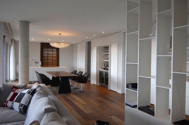 Penthouse-Feeling trendy-dagligstue