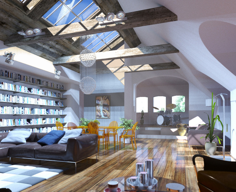 3d visualization big living/ 3д визуализация большой гостиной