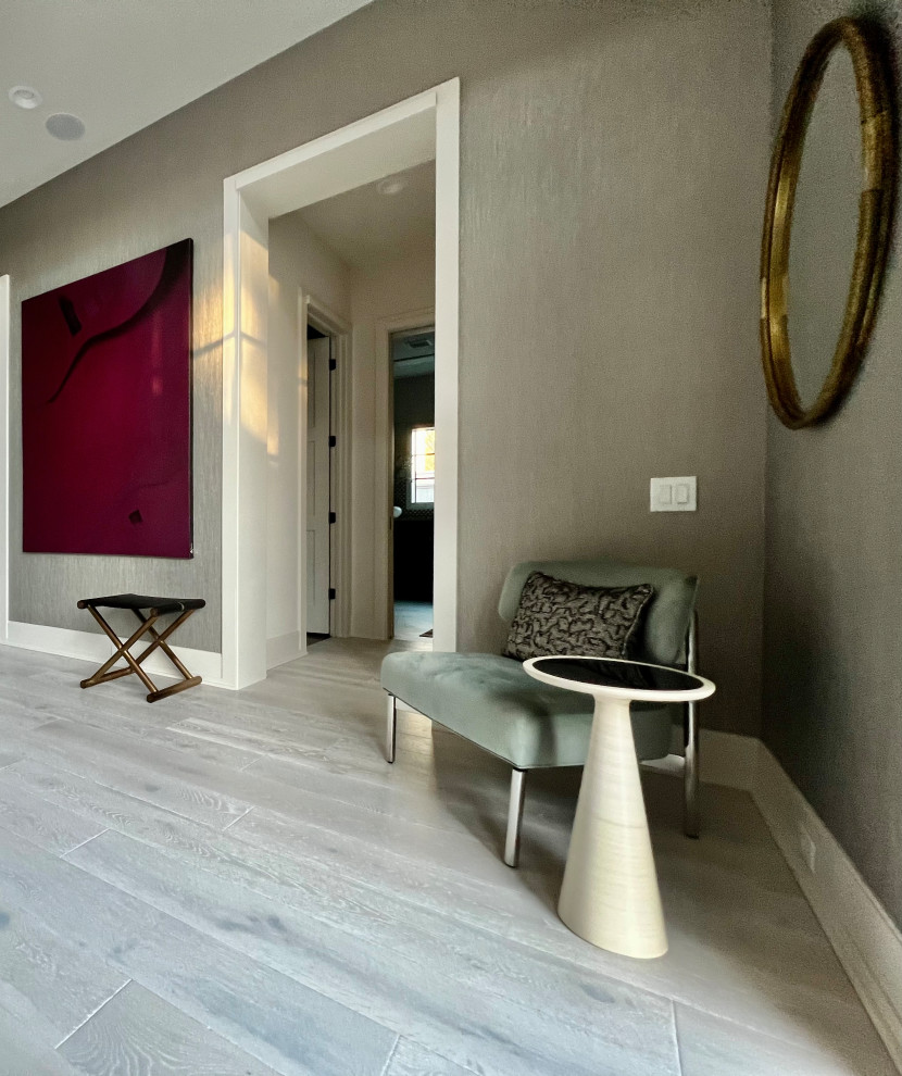 Home design - transitional home design idea in Houston