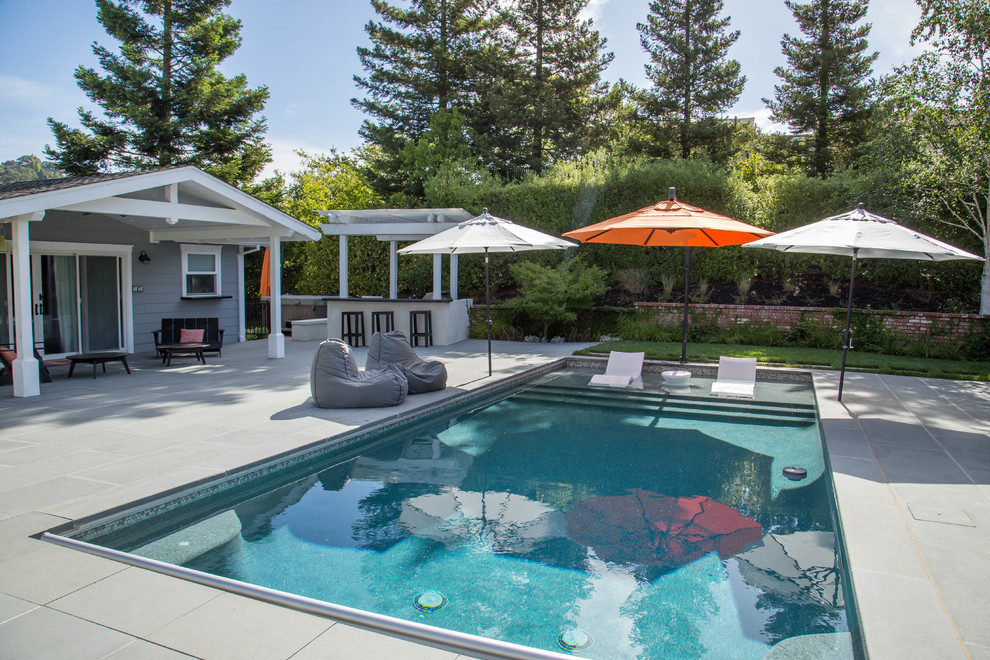 Mcgraw Residence - Modern - Pool - San Francisco - by Lazar Landscape