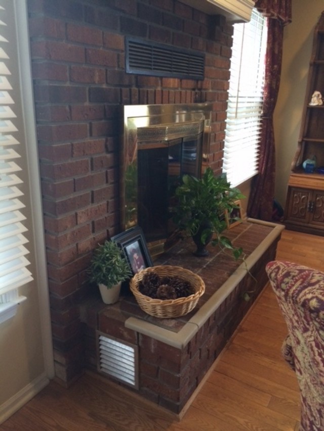 Updating my brick fireplace, questions on existing vents