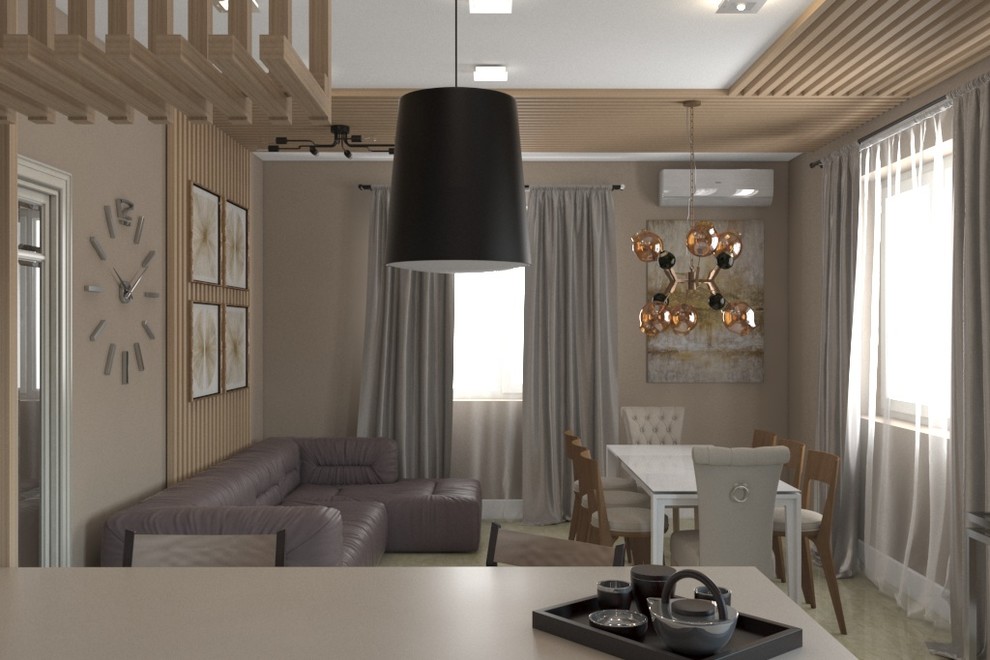 кухня-гостиная