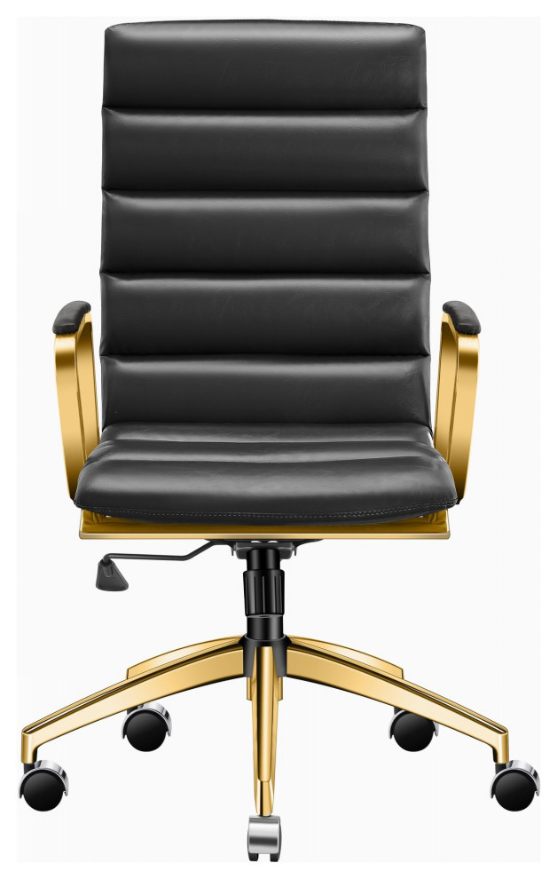 LUXMOD® Gold Office Chair, Ergonomic Desk Chair,Modern Executive Chair Contemporary Office