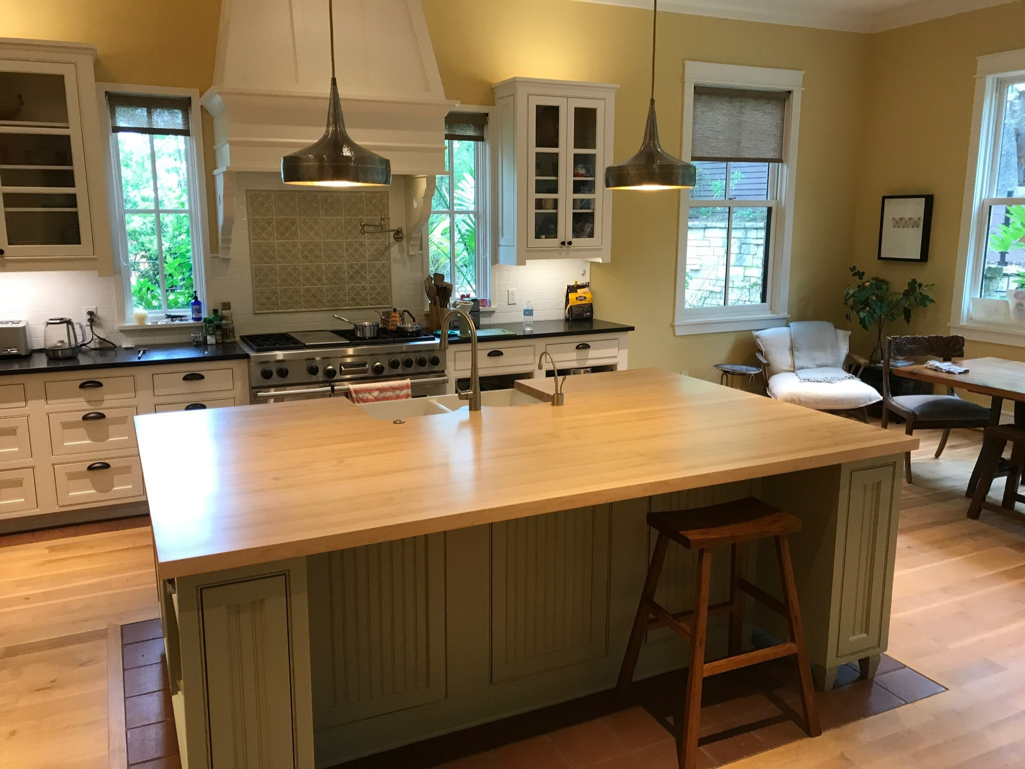 Edge Grain Wood Countertops