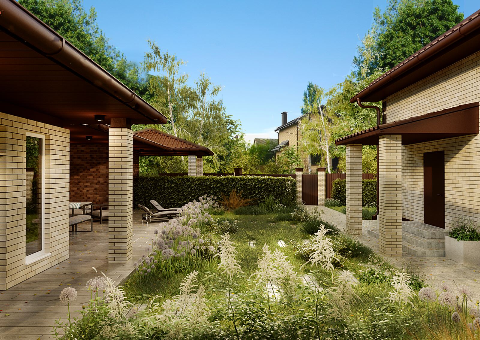 Проект ландшафтного оформления и благоустройства