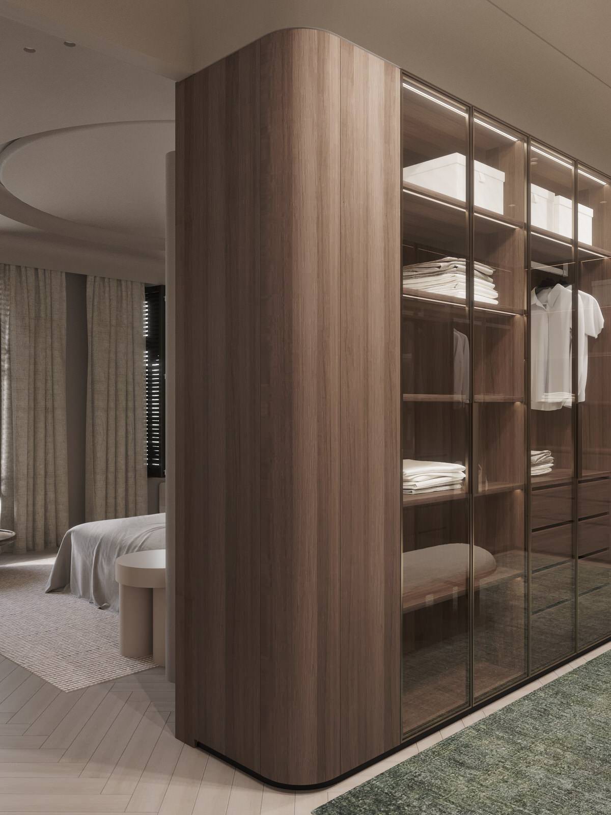 Дизайн-проект квартиры 200м², ЖК Neva Haus