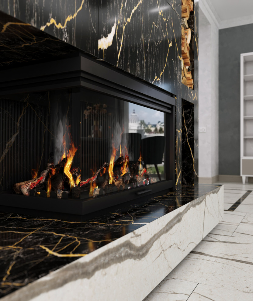 Комфортный интерьер индивидуального жилого дома