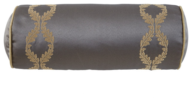 Dress your home with pillow pops. walton charcoal bronze 6 x15 decorative pillow