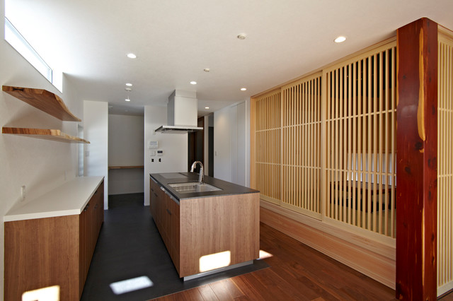 つくし野の家 contemporary-kitchen