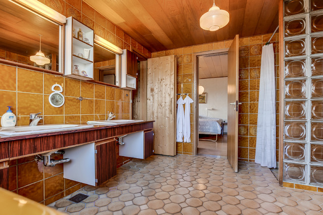 Anemonevej 6 mid-century-badezimmer
