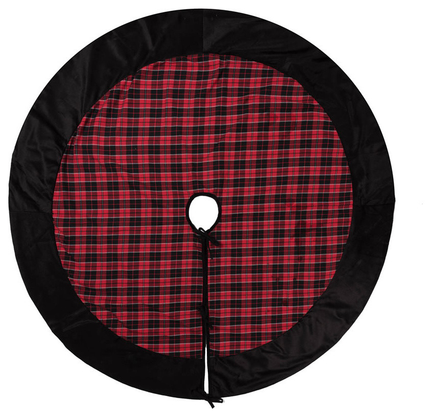 Vickerman MacKenzie Rustic Christmas Tree Skirts by Vickerman