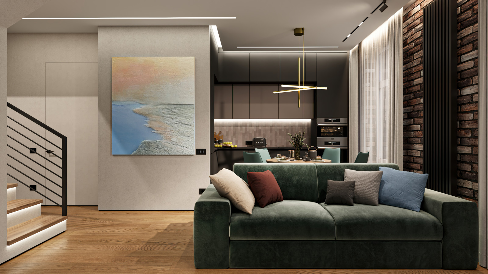 ЖК Парк Апрель двух уровневой лофт