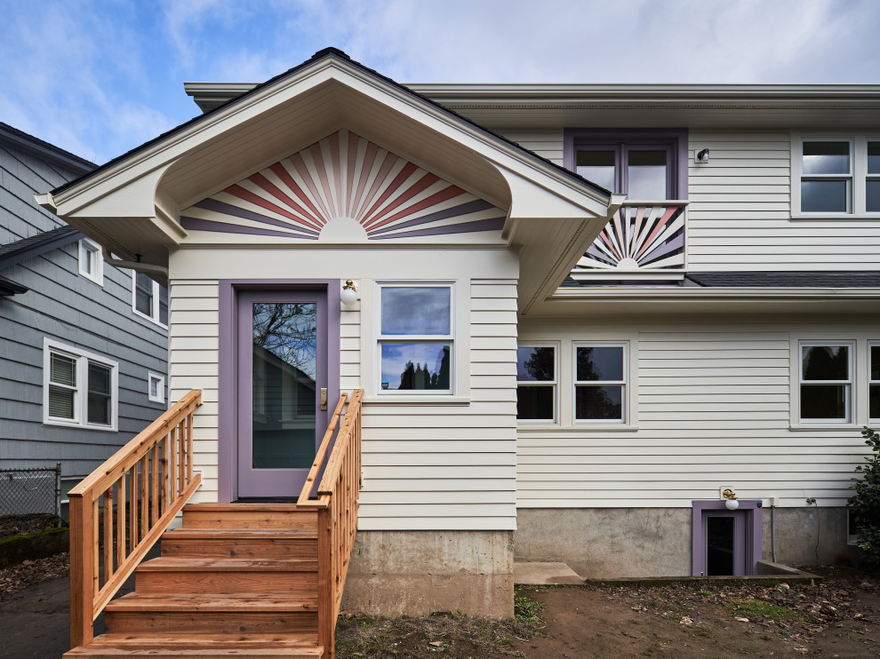 The Sun Bungalow: SE Hawthorne Whole House + Attic Primary Addition