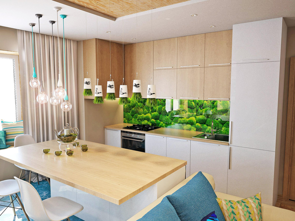 КВАРТИРА С ОТКРЫТЫМ ПРОСТРАНСТВОМ