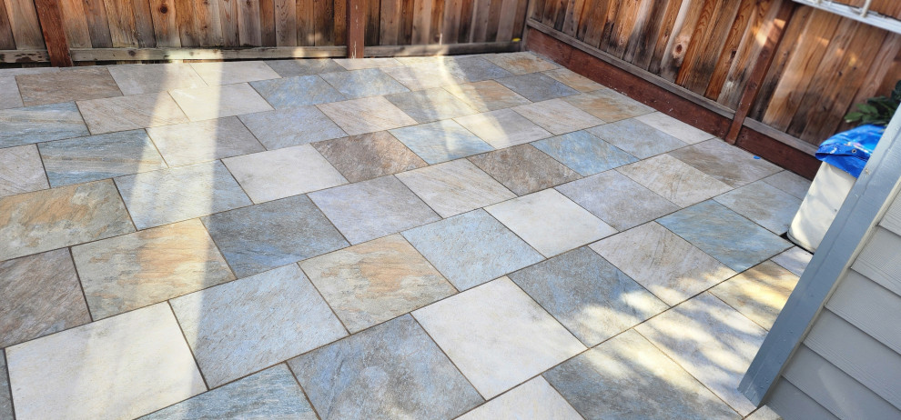 Backyard Renovation with Paver