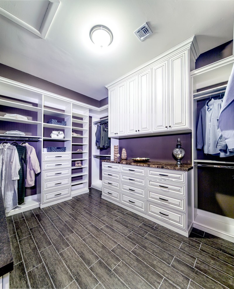 Transitional closet photo in San Diego