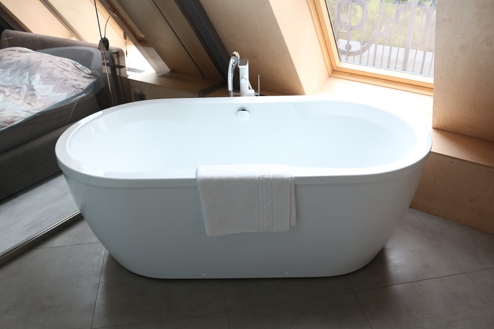 Проект двухуровневой квартиры в стиле ЛОФТ