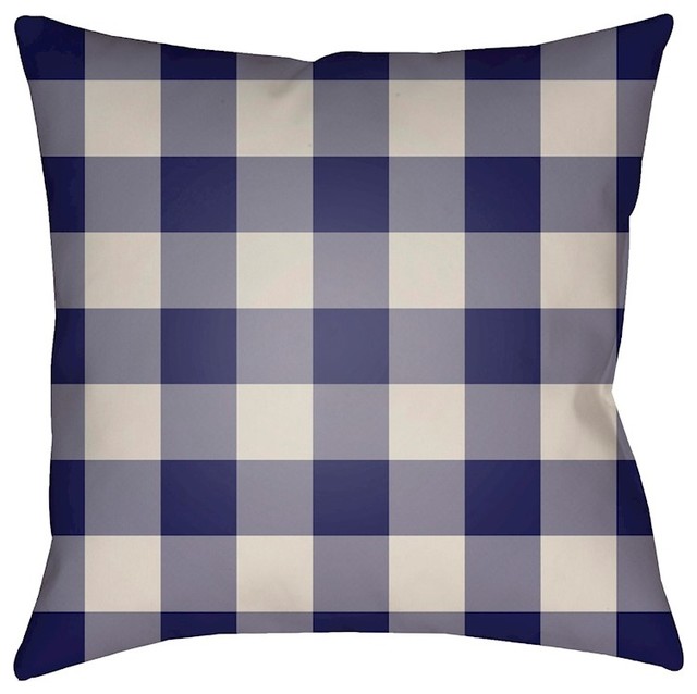 Checker Pillow 20x20x4