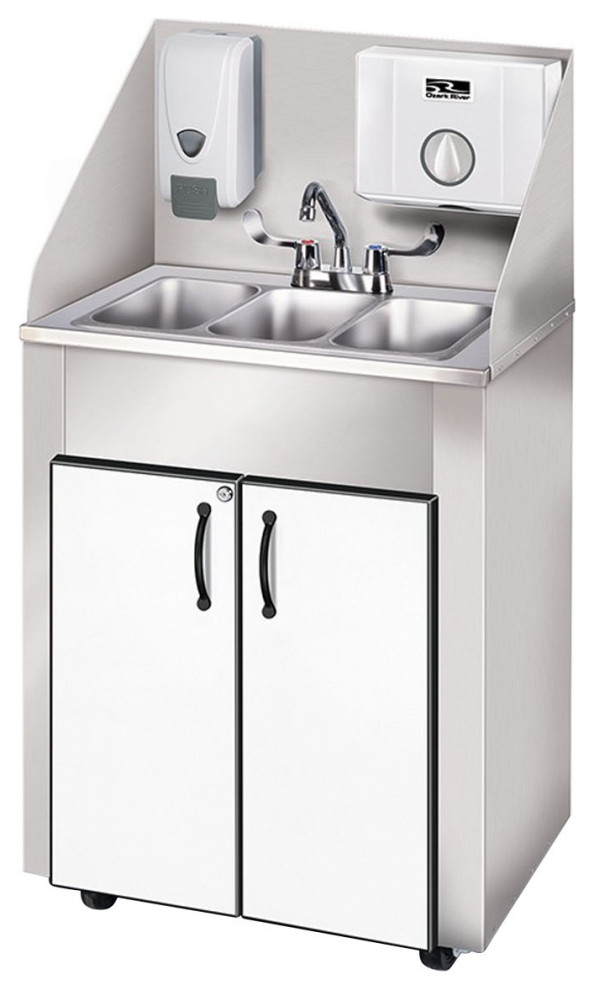 Elite PRO 3 Portable Hot Water Sink Dispensers / Triple Stainless