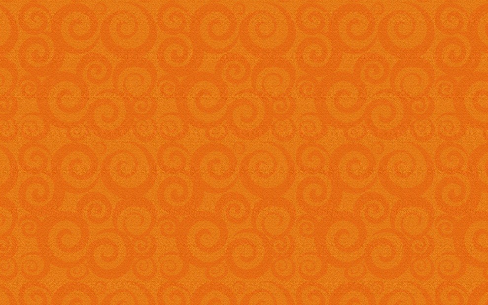 Swirl Tone-On-Tone Orange Rug, 7'6x12'