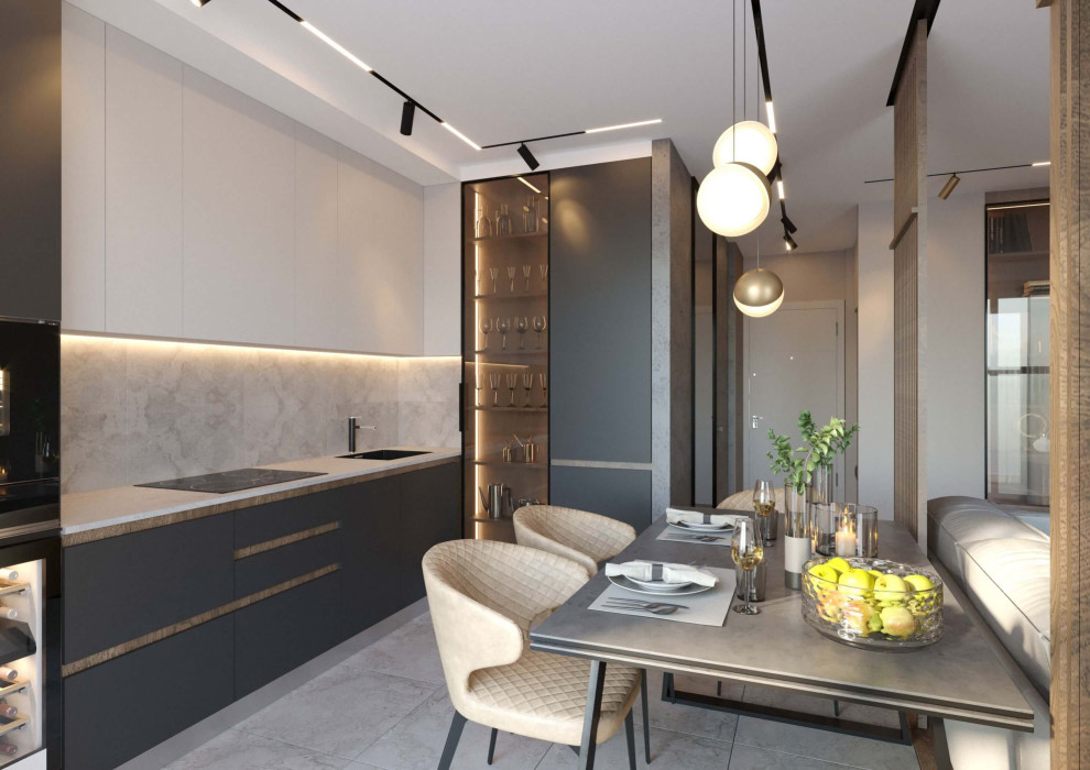 РЕМОНТ КВАРТИРЫ 54 М2 ЖК ДЕКАРТ