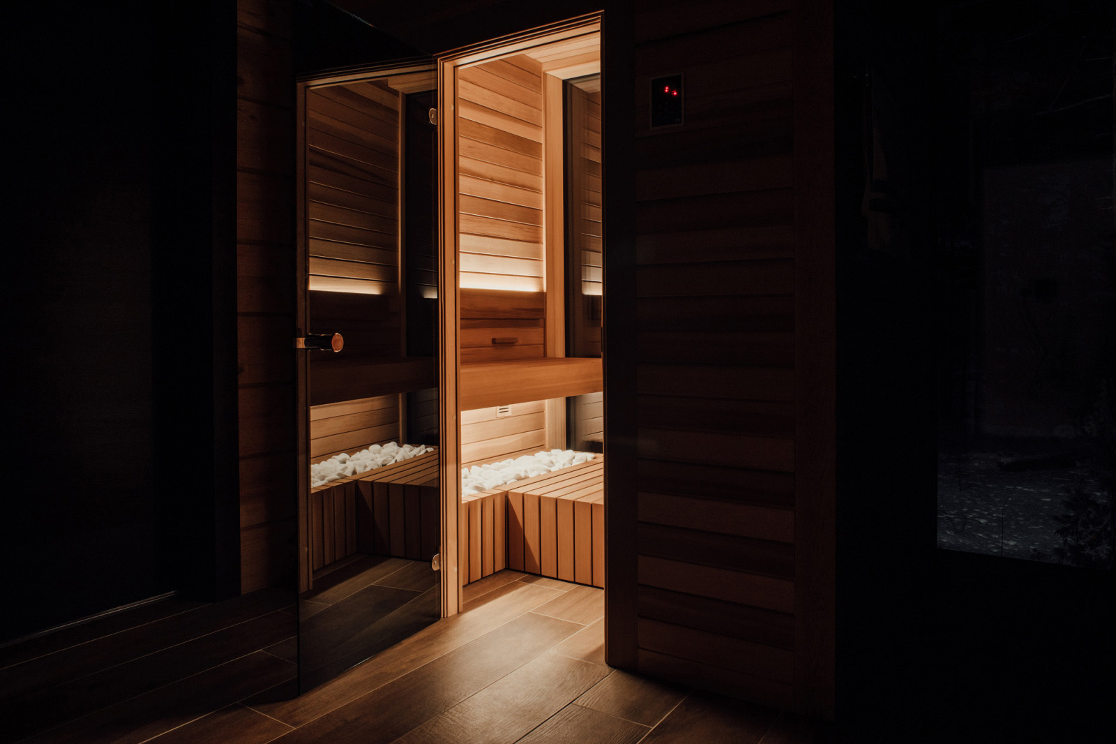 Сауна  в фахверке