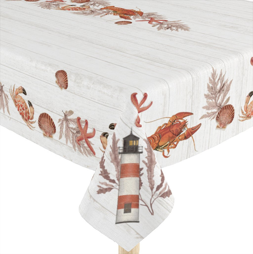 Seafood Shack Tablecloth 70x84