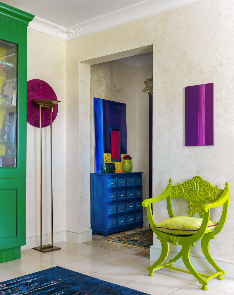 Яркая квартира дизайнера
