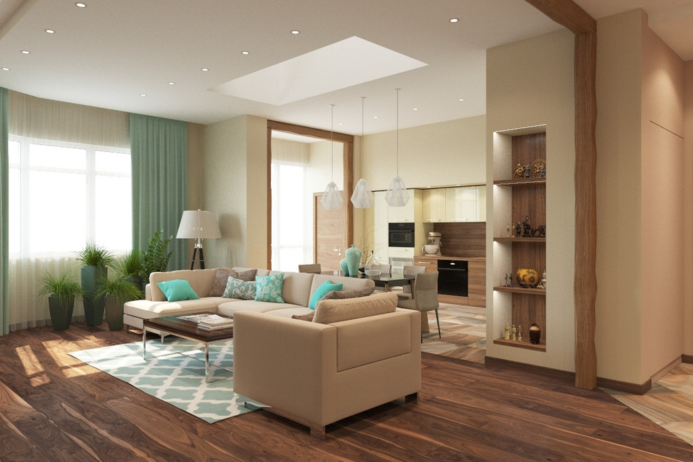 Современная квартира с выходом на крышу