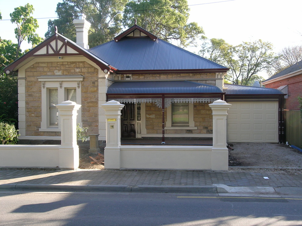 Design ideas for a traditional verandah in Adelaide.