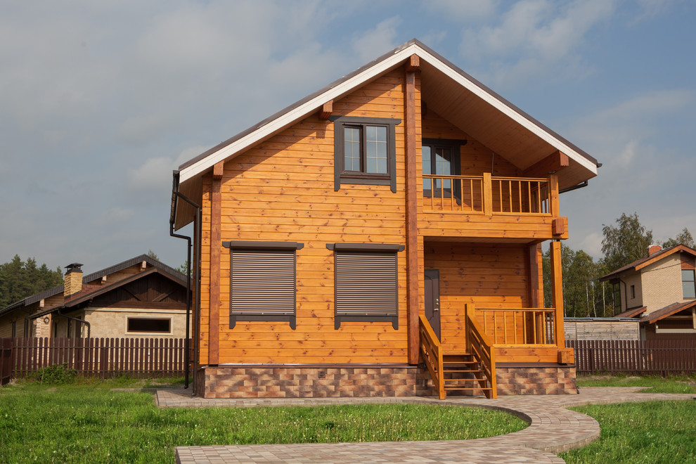 Строительство домов из клееного бруса