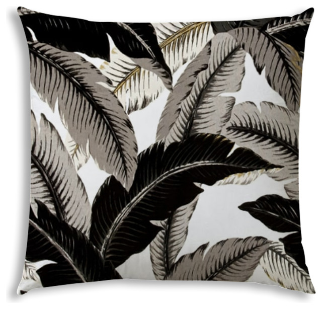 Palmorina Indoor Outdoor Pillow Sewn Closure Tropical Indoor Outdoor Pillow Sewn Closure