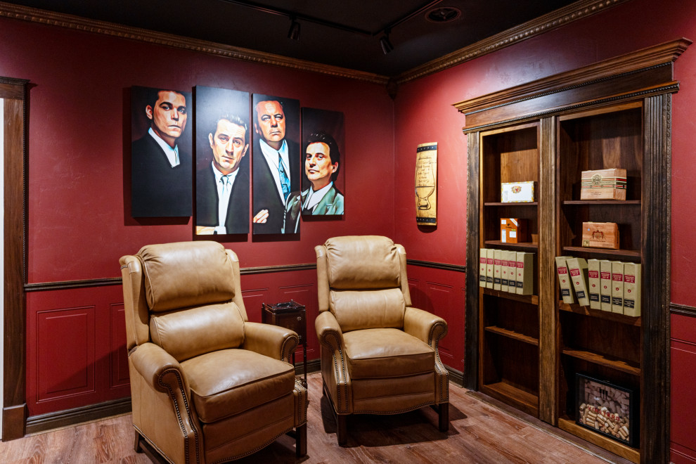 Custom Cigar and Gun Room