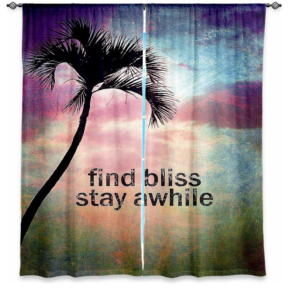 Find Bliss I Window Curtains, 40"x82", Lined